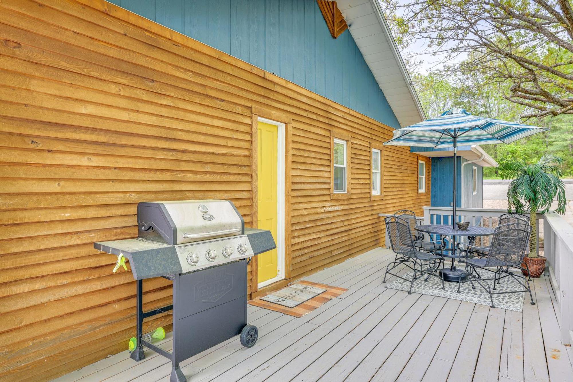 Shell Knob Home With Deck And Table Rock Lake View 外观 照片