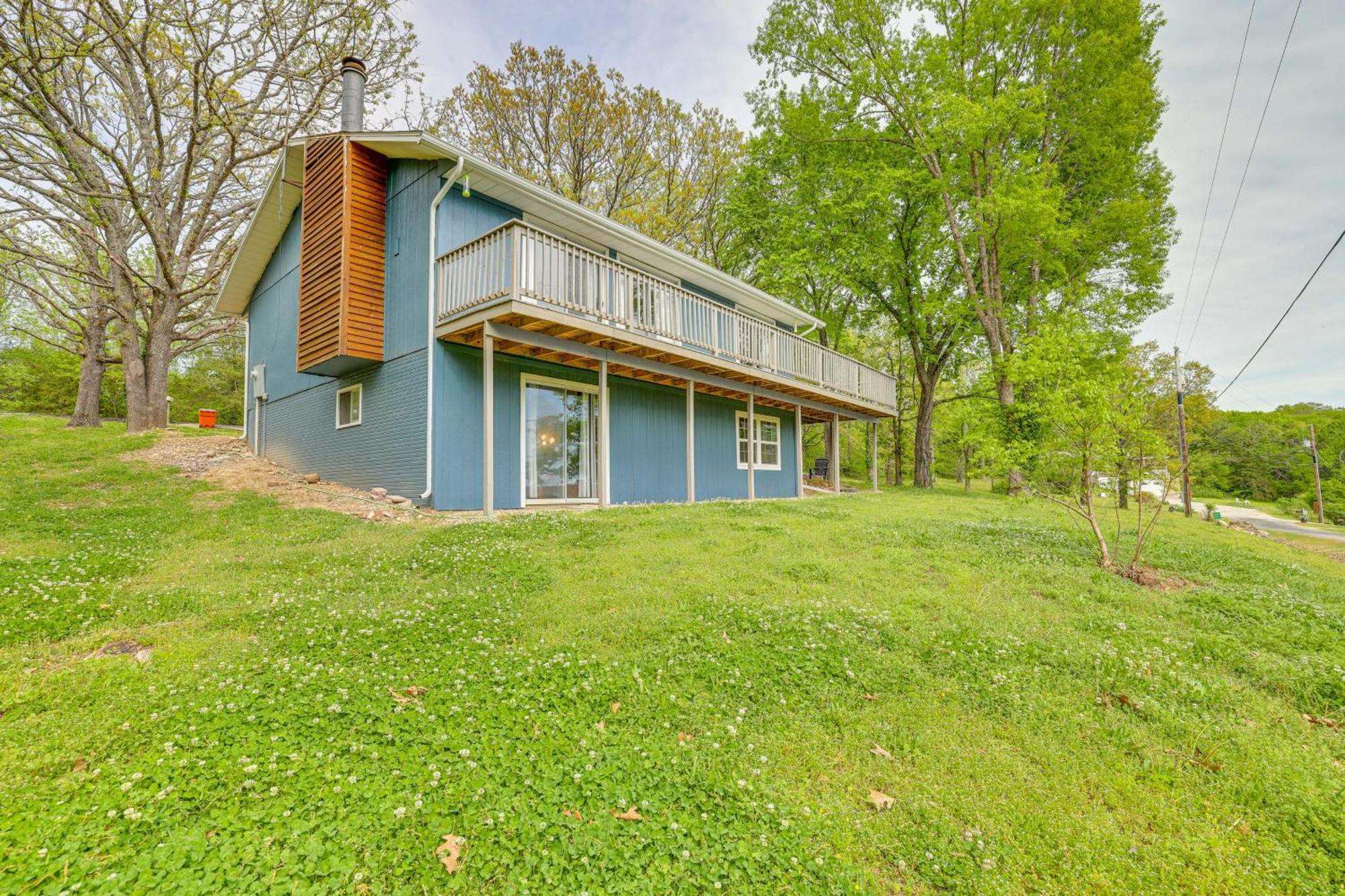 Shell Knob Home With Deck And Table Rock Lake View 外观 照片